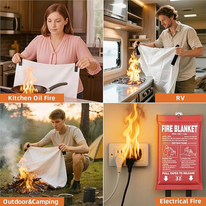 FireCover™ Emergency Fire Blanket