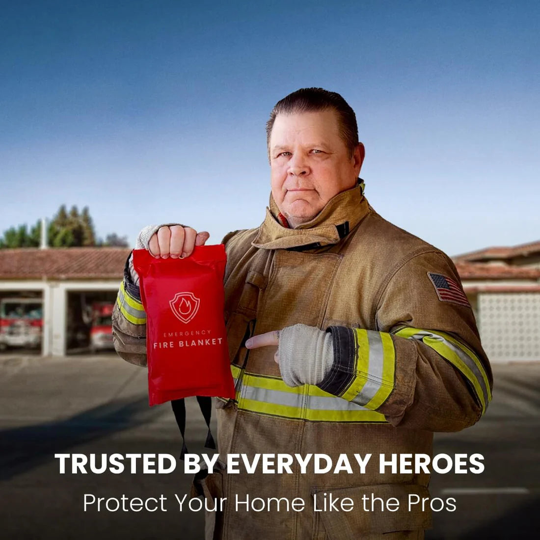 FireCover™ Emergency Fire Blanket